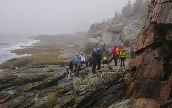 rock climbing lessons for middle schoolers